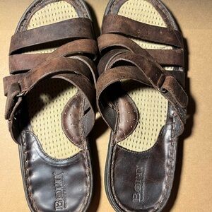 Brown Leather Born Sandals size 9 (EU 40.5)